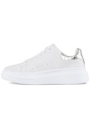Tenis Siena Blanco-Plata Para Mujer Croydon