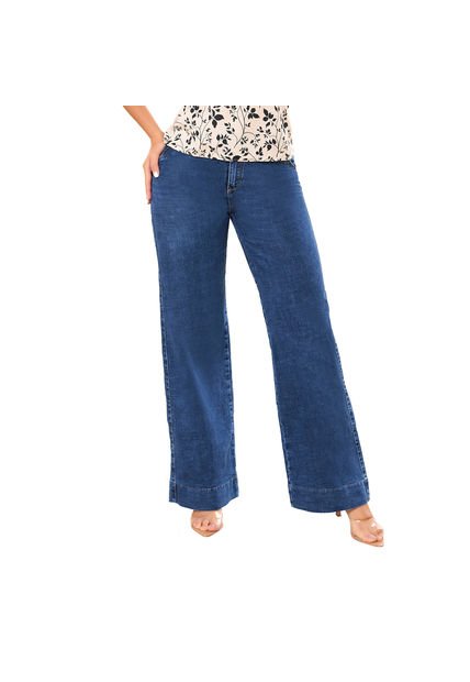 Jean Clara Azul Para Mujer Croydon
