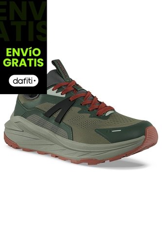 Tenis Outdoor Libalo Verde Croydon Para Hombre Croydon