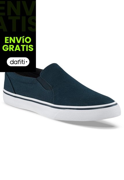 Tenis Casuales Way Azul Croydon Para Hombre