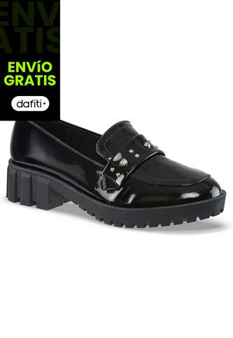 Mocasines Anise Negro Croydon Para Mujer Croydon