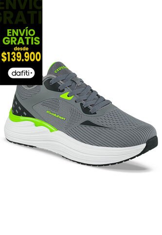 Tenis Running Goder Gris Croydon Para Hombre Croydon