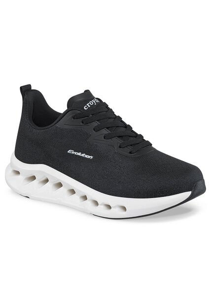 Tenis Running Taro Negro Para Mujer Croydon