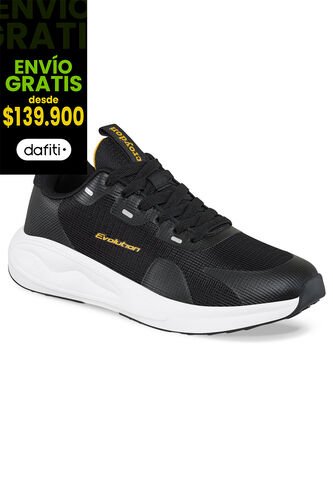 Tenis Running Dorf Negro Croydon Para Hombre Croydon