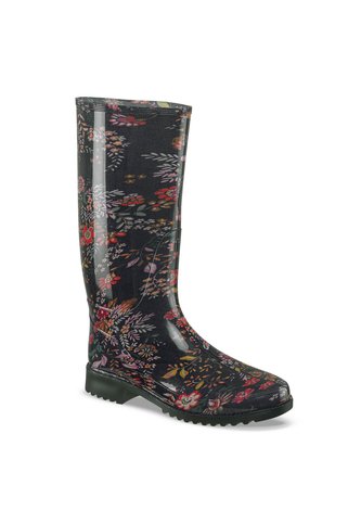 Botas Lluvia Nao Negro Croydon Para Mujer Croydon