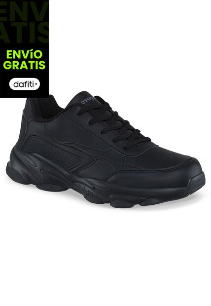 Tenis Hooly C Negro Para Hombre Y Mujer Croydon
