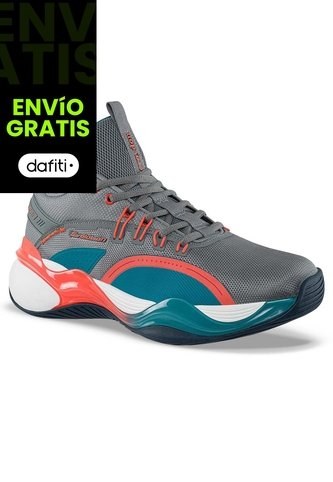 Tenis Basketball Dicori Gris Croydon Para Hombre Croydon