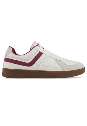Tenis Pinal Blanco-Vino Para Hombre Croydon