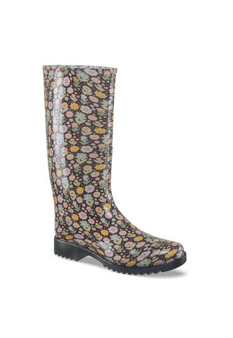 Botas Lluvia Kaede Negro Croydon Para Mujer Croydon
