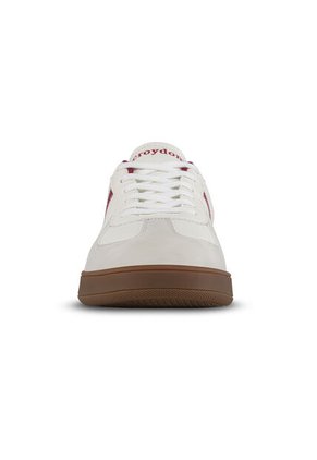 Tenis Pinal Blanco-Vino Para Hombre Croydon
