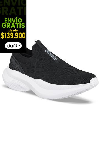 Tenis Para Caminar Zafali Negro Croydon Para Hombre Croydon