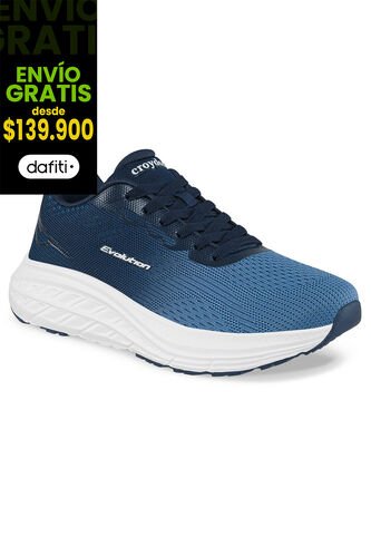 Tenis Running Datil Azul Croydon Para Hombre Croydon
