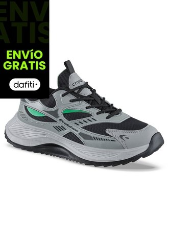 Tenis Running Kavo Gris Osc Croydon Para Hombre Croydon