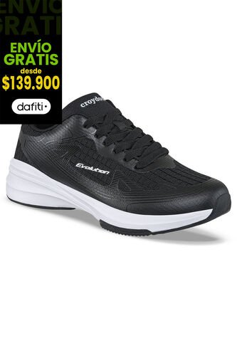 Tenis Running Yuset Negro Croydon Para Mujer Croydon