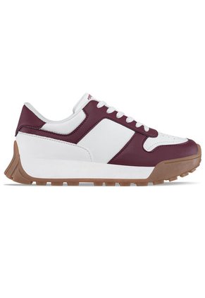 Zapatos Wunter Blanco-Vino Para Mujer Croydon