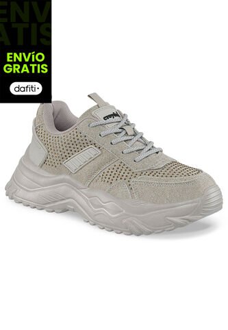 Tenis Narar Beige Para Mujer Croydon Croydon