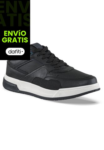 Tenis Urbanos Baxter Negro Croydon Para Hombre Croydon