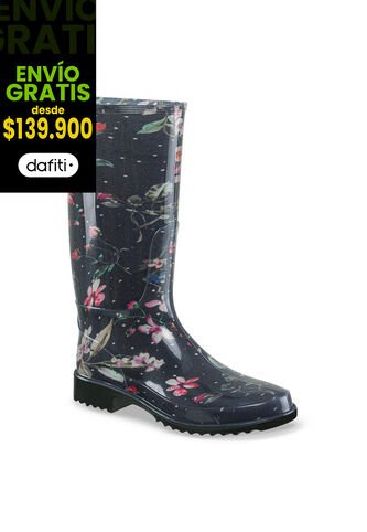 Botas Lluvia Tirsa Negro Croydon Para Mujer Croydon