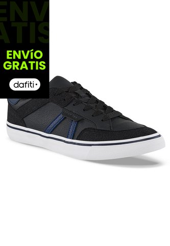 Tenis Urbanos Rowan Negro Croydon Para Hombre Croydon