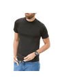 Camiseta Cuello Red Negro Para Hombre Croydon de Croydon