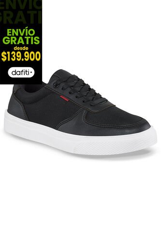 Tenis Urbanos Brooklyn Negro Croydon Para Hombre Croydon