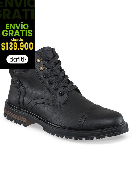 Botas Waleed Negro Croydon Para Hombre
