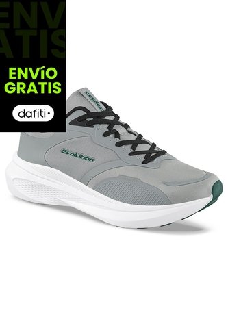 Tenis Running Glad Gris Croydon Para Hombre Croydon