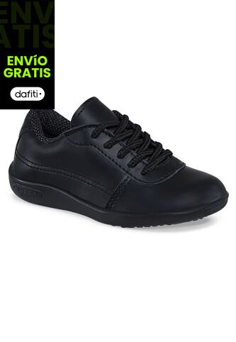 Zapatos Escolares Circuit Negro Para Niño Croydon Croydon