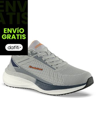 Tenis Running Forok Gris Croydon Para Hombre Croydon