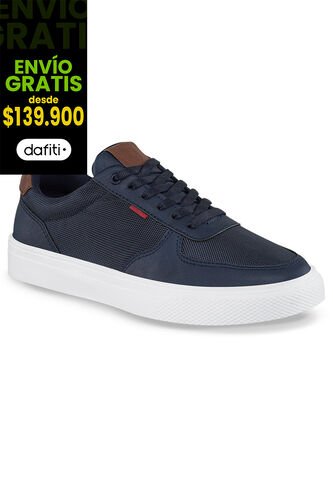 Tenis Urbanos Brooklyn Azul Croydon Para Hombre Croydon