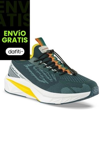 Tenis Running Rinsal Verde Croydon Para Hombre Croydon