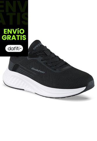 Tenis Running Azuk Negro Croydon Para Hombre Croydon