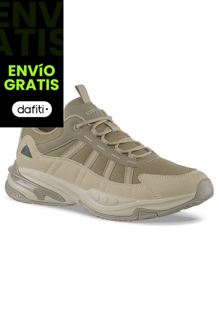 Tenis Urbanos Umodile Beige Croydon Para Hombre