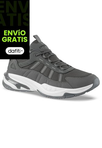 Tenis Urbanos Umodile Gris Osc Croydon Para Hombre Croydon