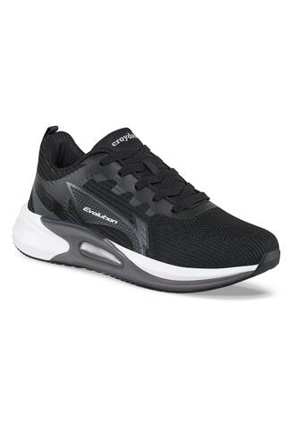 Tenis Running Bople Negro-Gris Para Hombre Croydon Croydon