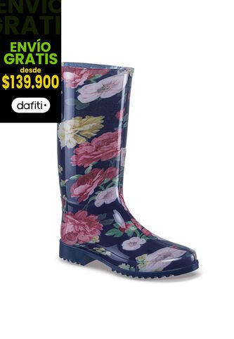 Botas Lluvia Haimi Azul Croydon Para Mujer Croydon