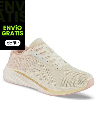 Tenis Running Zelar Beige Croydon Para Mujer Croydon