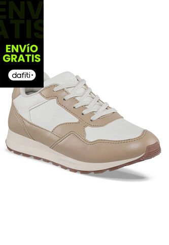 Tenis Asiya Beige Croydon Para Mujer Croydon