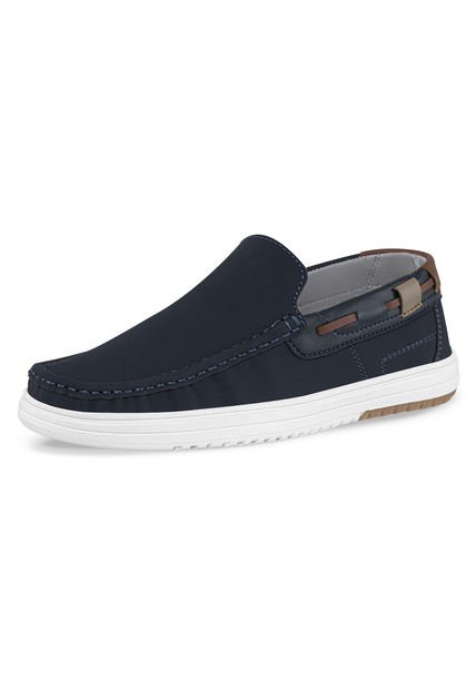 Slipon Xian Azul Para Hombre Croydon