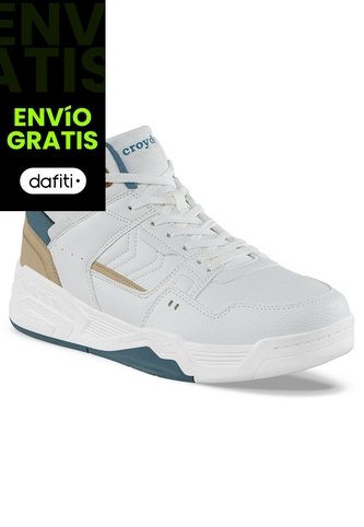 Tenis Urbanos Tiludo Blanco Croydon Para Hombre Croydon