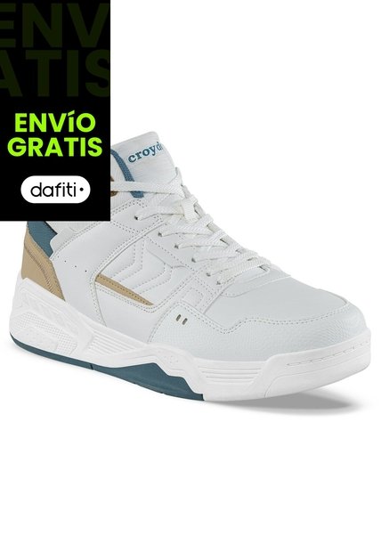 Tenis Urbanos Tiludo Blanco Croydon Para Hombre