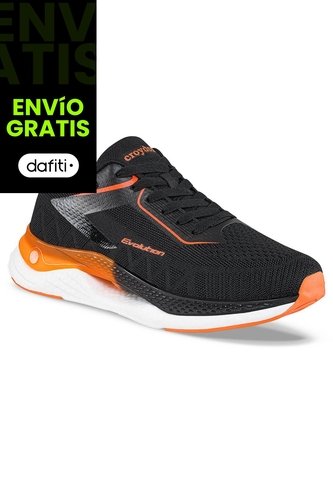 Tenis Running Sibo Negro Croydon Para Hombre Croydon