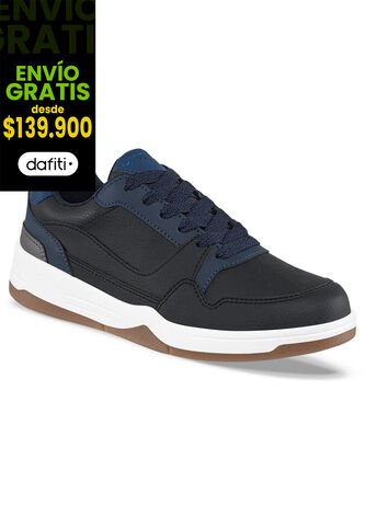 Tenis Urbanos Manzur Negro Croydon Para Hombre Croydon