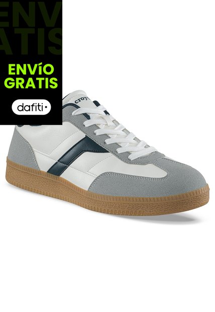 Tenis Casuales Ilor Azul Croydon Para Hombre
