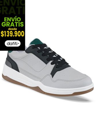 Tenis Urbanos Manzur Gris Croydon Para Hombre Croydon
