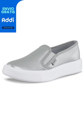 Tenis Faroo Plata Para Mujer Croydon Croydon
