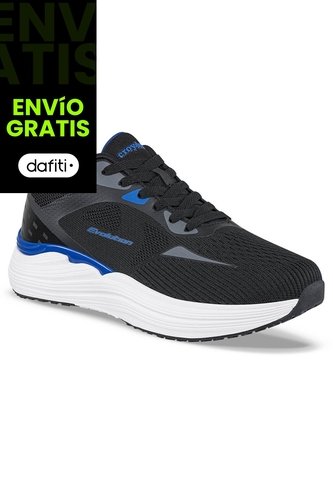 Tenis Running Goder Negro Croydon Para Hombre Croydon