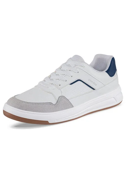 Tenis Urbanos Tabio Blanco-Azul Para Hombre Croydon
