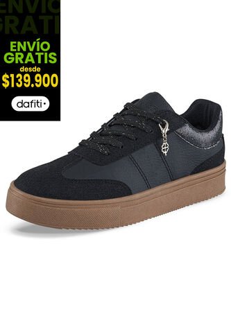 Tenis Husnia Negro Croydon Para Mujer Croydon