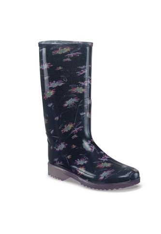 Botas Lluvia Janah Negro Croydon Para Mujer Croydon